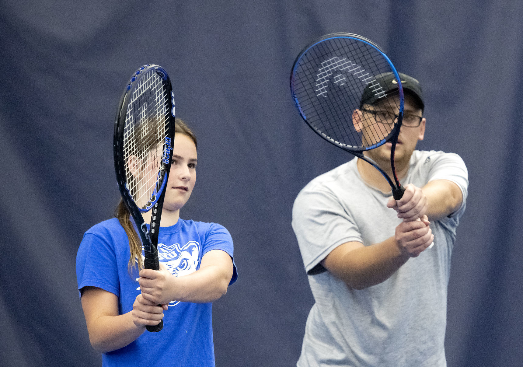 Tennis is back in swing